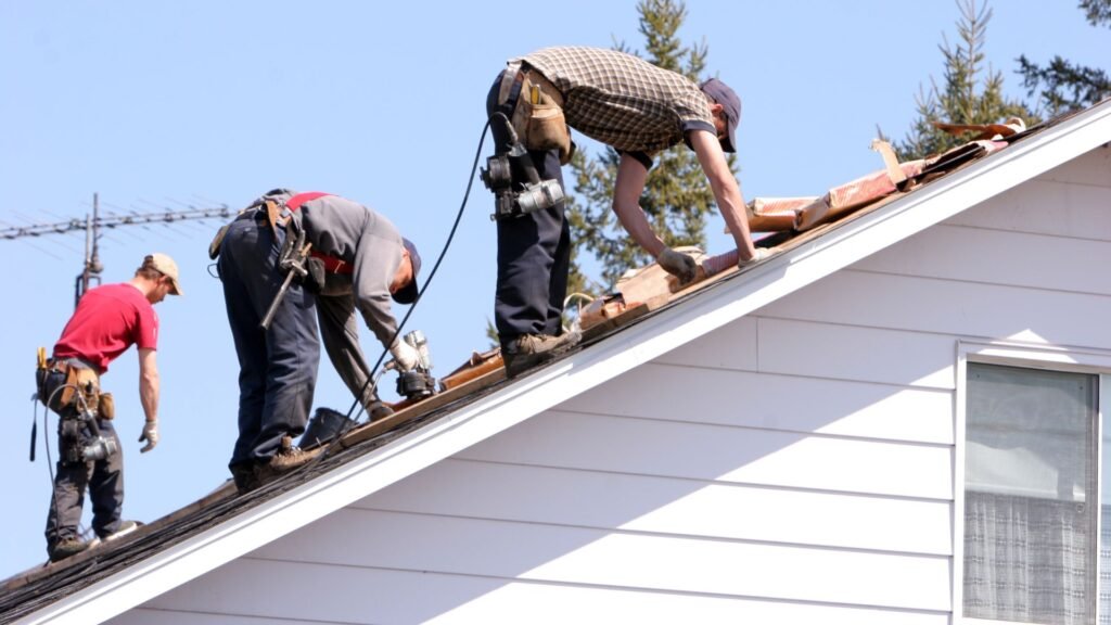 rebuild a roof